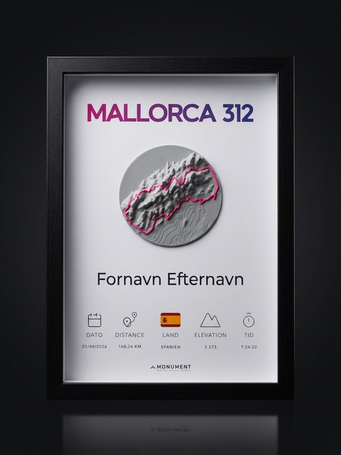 Mallorca 312 som Monument-plakat